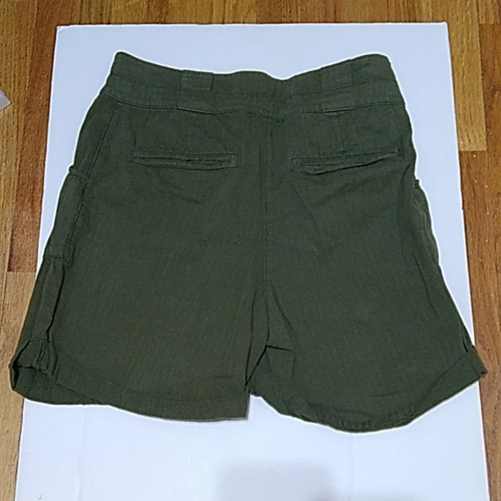 Anthropologie green shorts